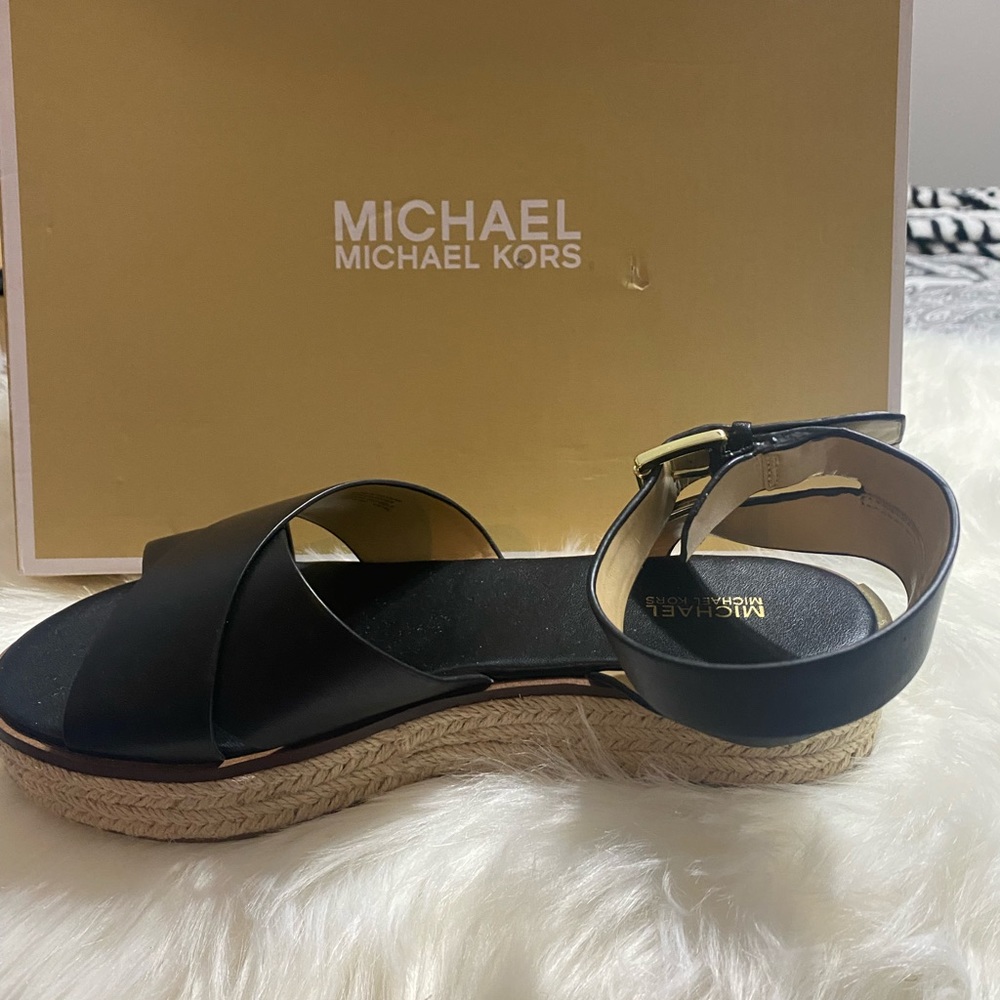 Michael Kors Sandals only worn once still in box